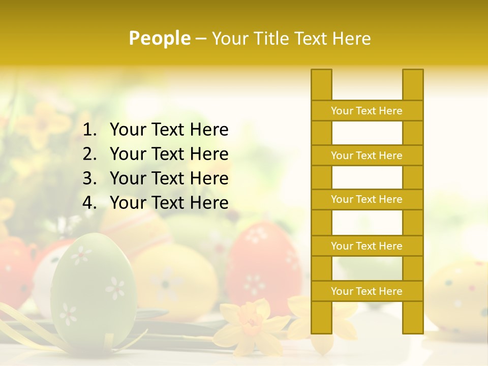 Space Bright April PowerPoint Template
