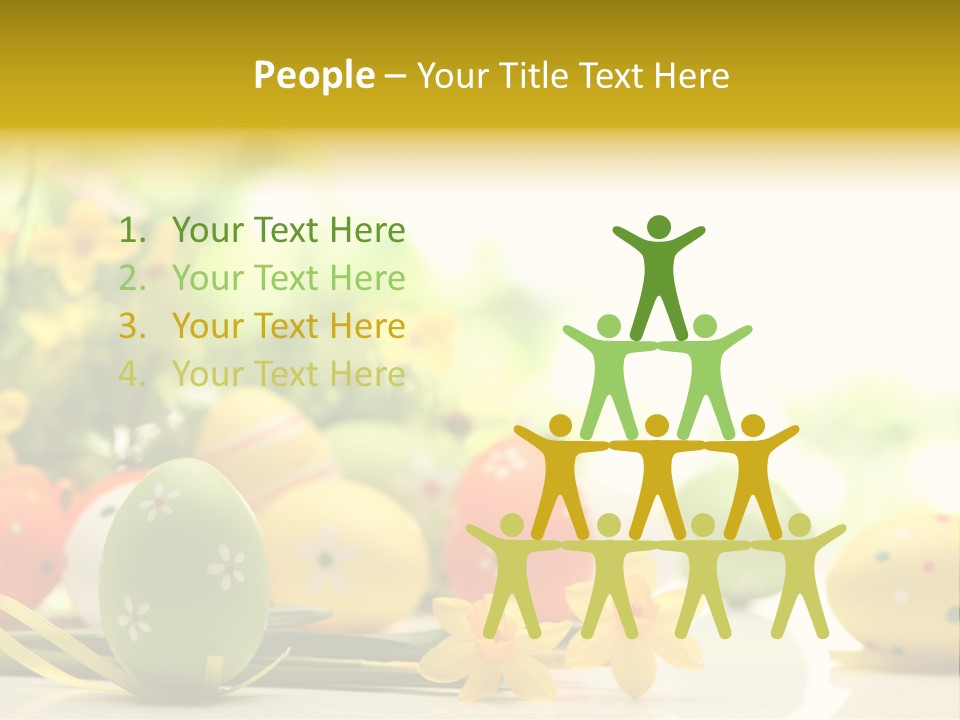 Space Bright April PowerPoint Template