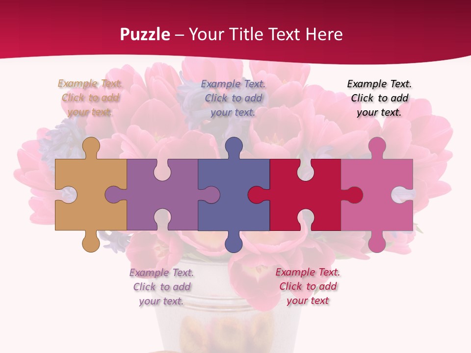 Hyacinth Beauty Pink PowerPoint Template