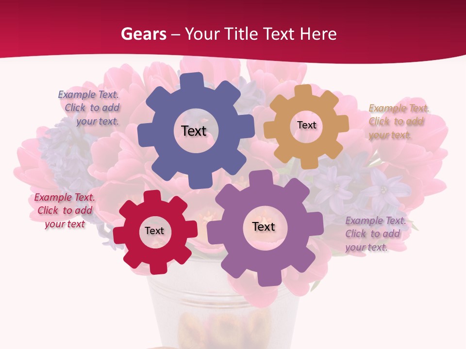 Hyacinth Beauty Pink PowerPoint Template