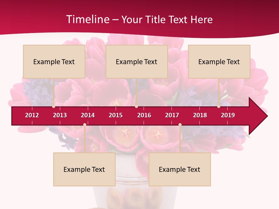 Hyacinth Beauty Pink PowerPoint Template