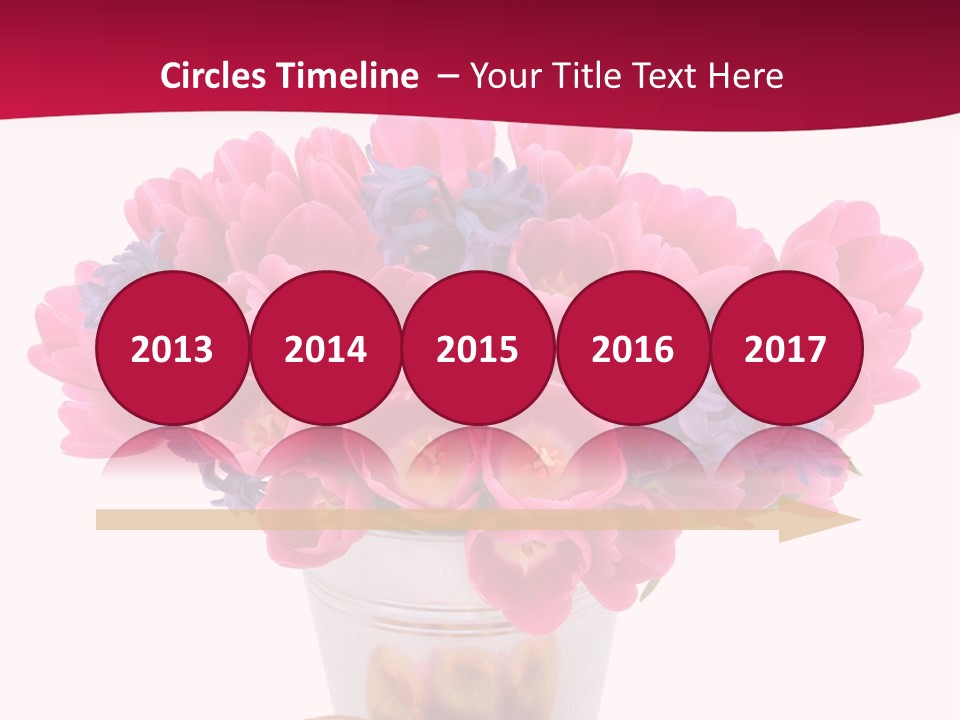 Hyacinth Beauty Pink PowerPoint Template