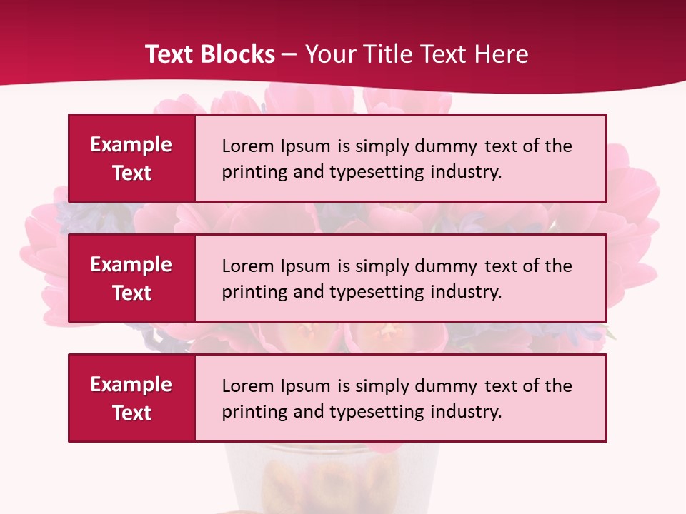 Hyacinth Beauty Pink PowerPoint Template