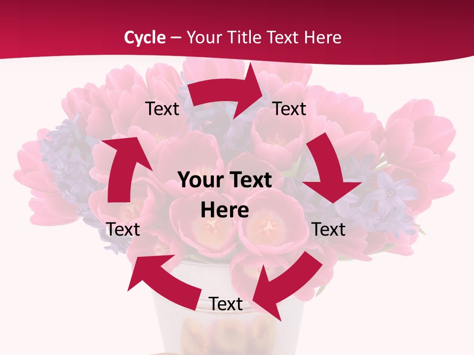 Hyacinth Beauty Pink PowerPoint Template