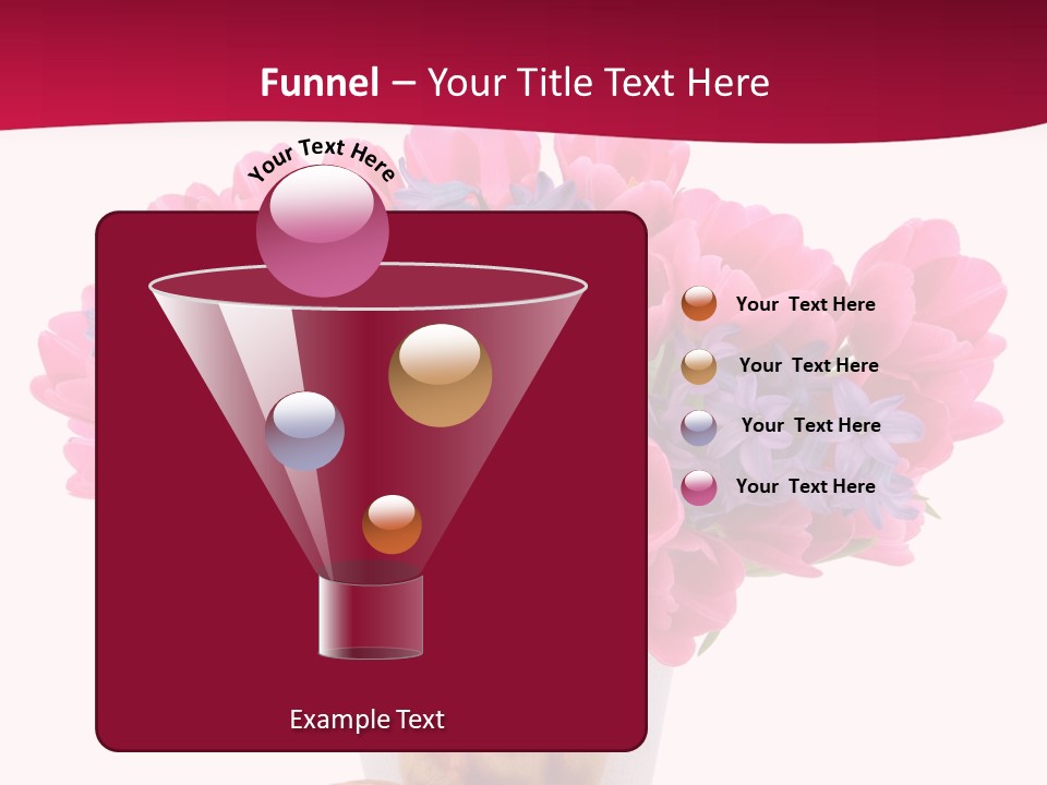 Hyacinth Beauty Pink PowerPoint Template