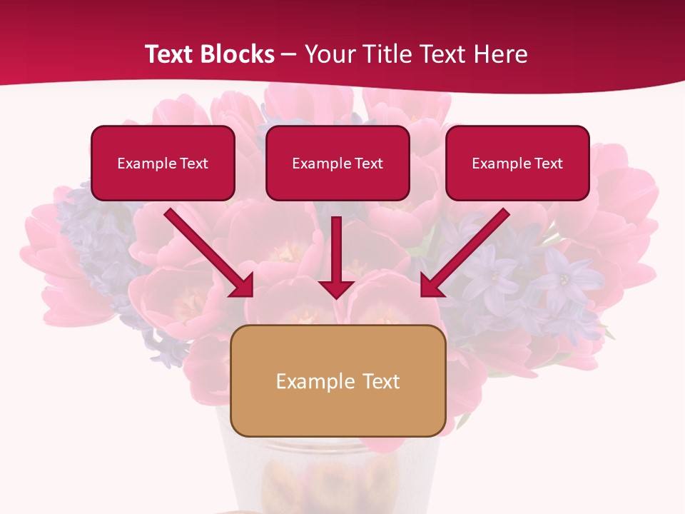 Hyacinth Beauty Pink PowerPoint Template