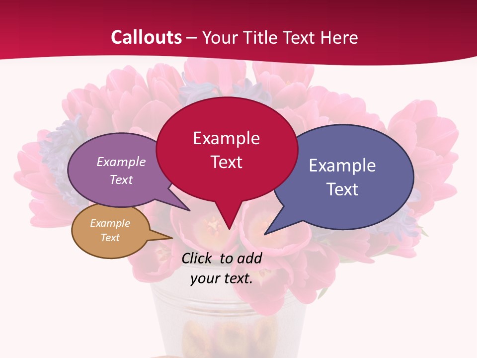 Hyacinth Beauty Pink PowerPoint Template