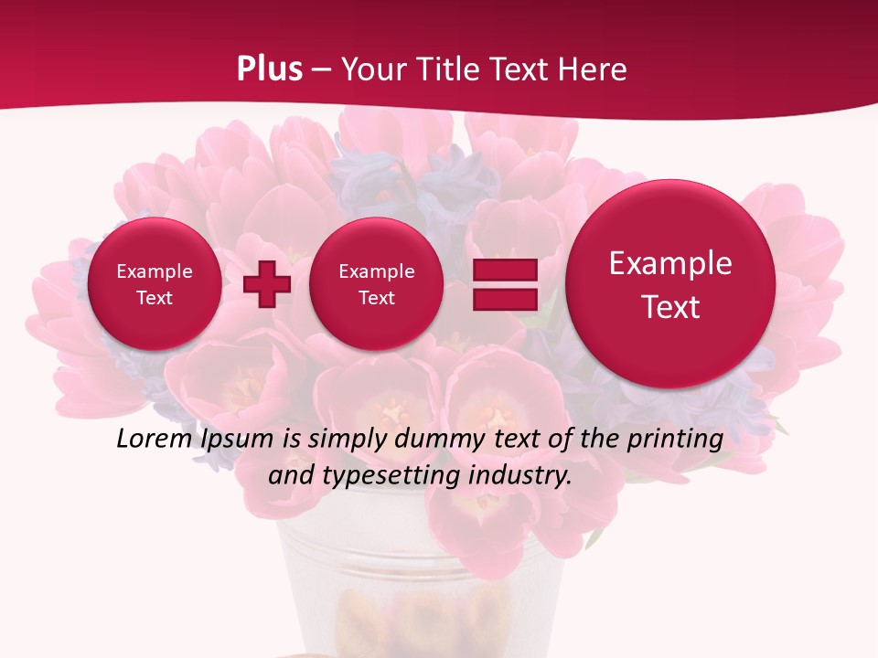 Hyacinth Beauty Pink PowerPoint Template