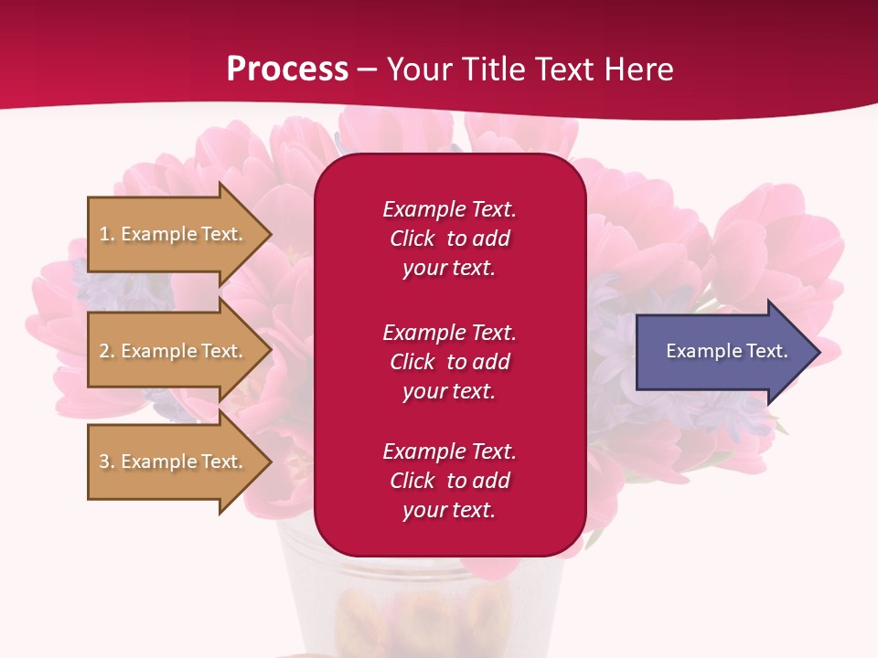 Hyacinth Beauty Pink PowerPoint Template