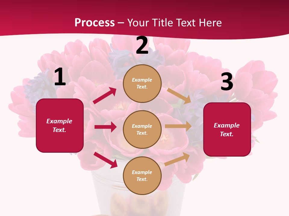 Hyacinth Beauty Pink PowerPoint Template