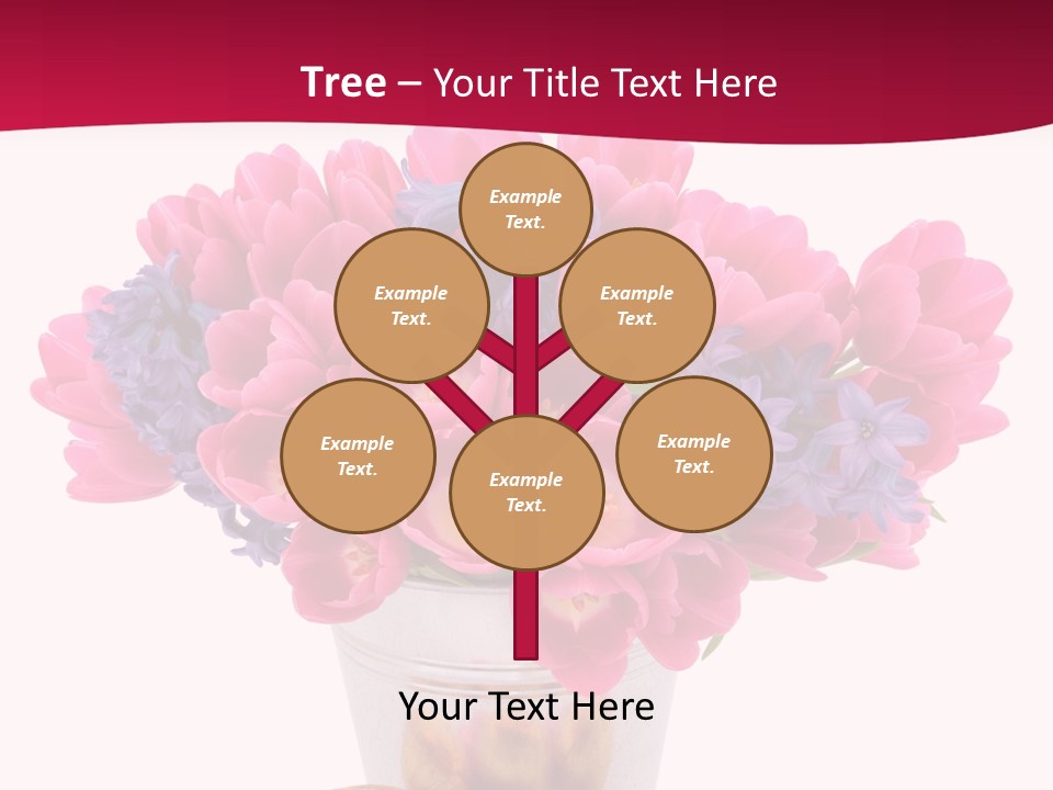 Hyacinth Beauty Pink PowerPoint Template