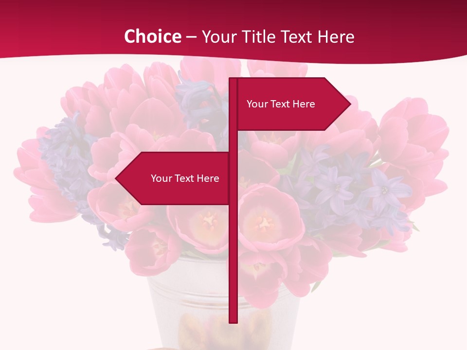 Hyacinth Beauty Pink PowerPoint Template