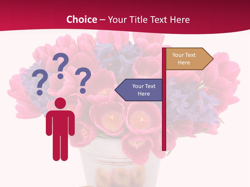 Hyacinth Beauty Pink PowerPoint Template