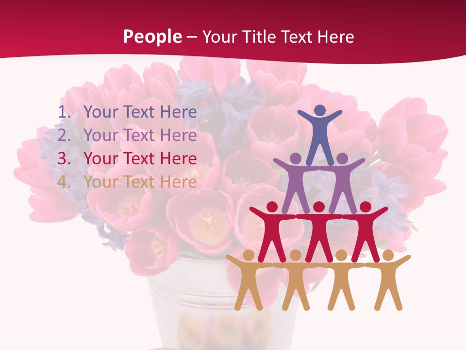 Hyacinth Beauty Pink PowerPoint Template