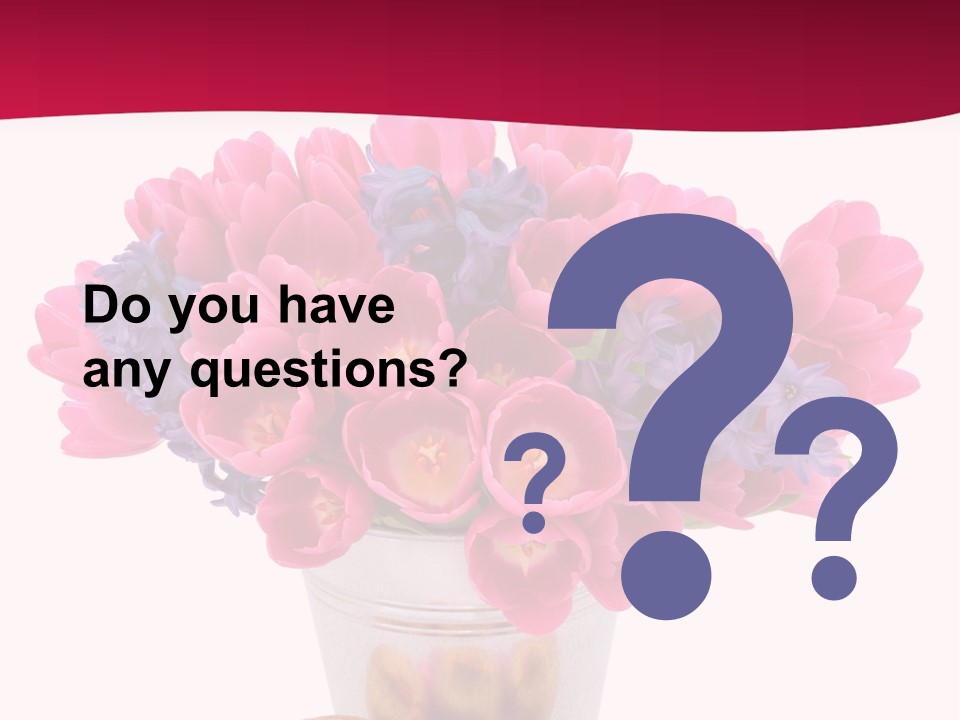 Hyacinth Beauty Pink PowerPoint Template