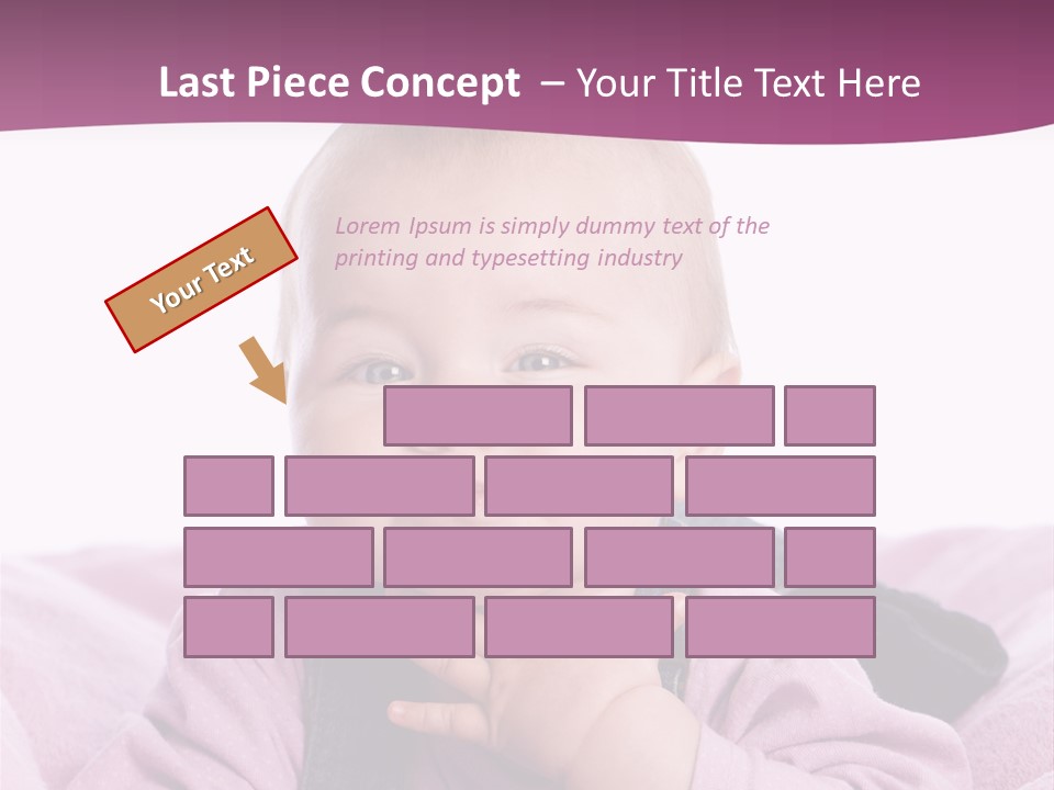 Menschliches Gesicht Grinsen Neu PowerPoint Template