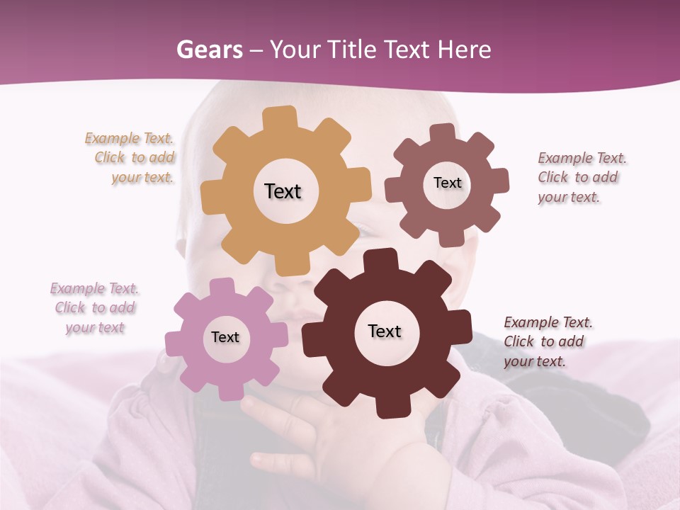 Menschliches Gesicht Grinsen Neu PowerPoint Template