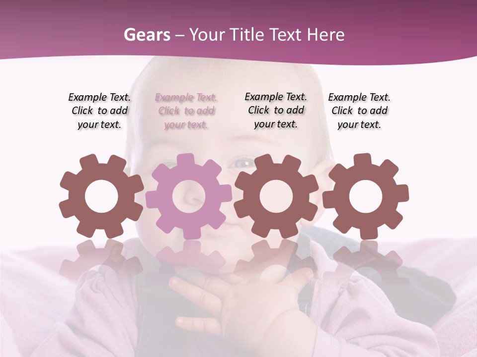 Menschliches Gesicht Grinsen Neu PowerPoint Template