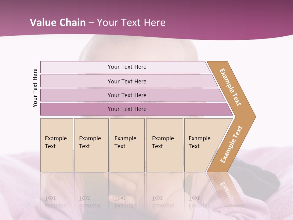 Menschliches Gesicht Grinsen Neu PowerPoint Template