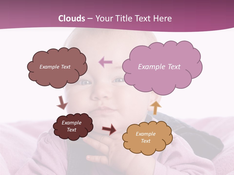 Menschliches Gesicht Grinsen Neu PowerPoint Template