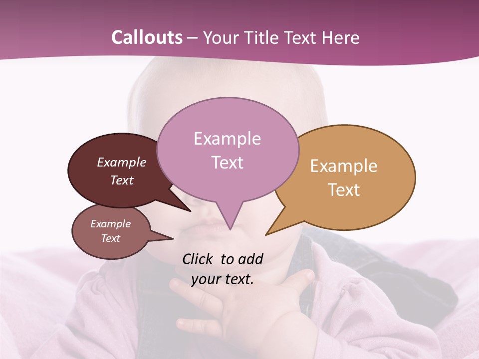 Menschliches Gesicht Grinsen Neu PowerPoint Template