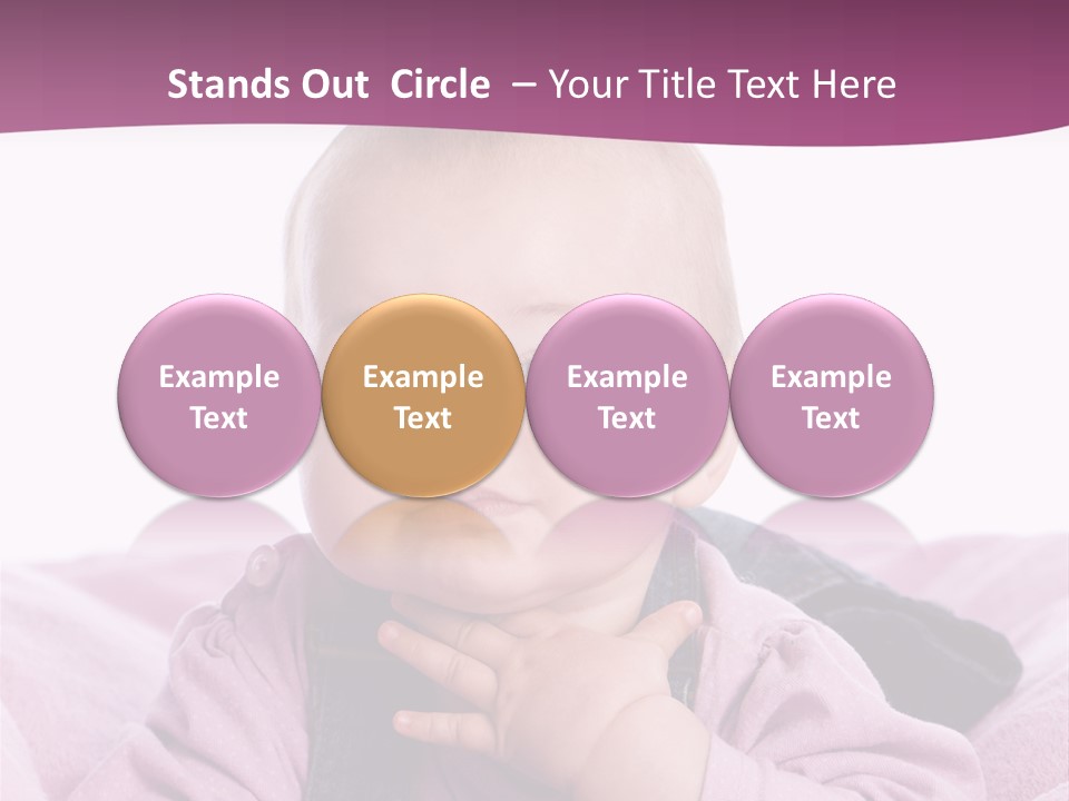 Menschliches Gesicht Grinsen Neu PowerPoint Template