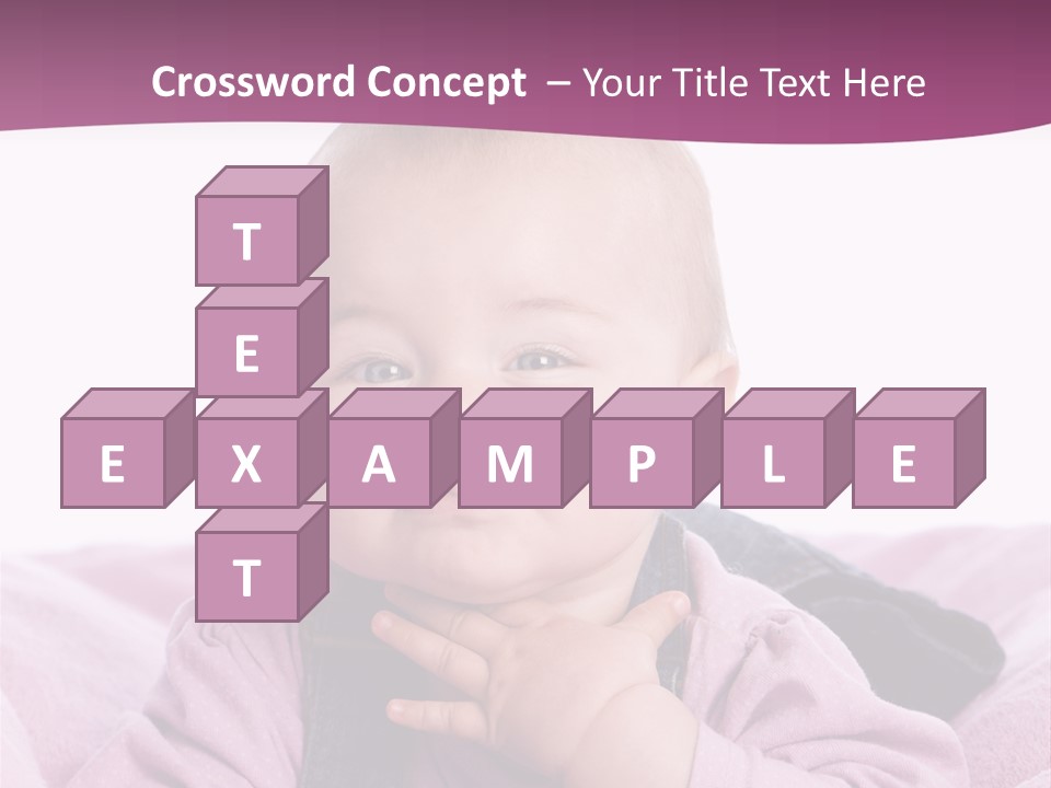 Menschliches Gesicht Grinsen Neu PowerPoint Template