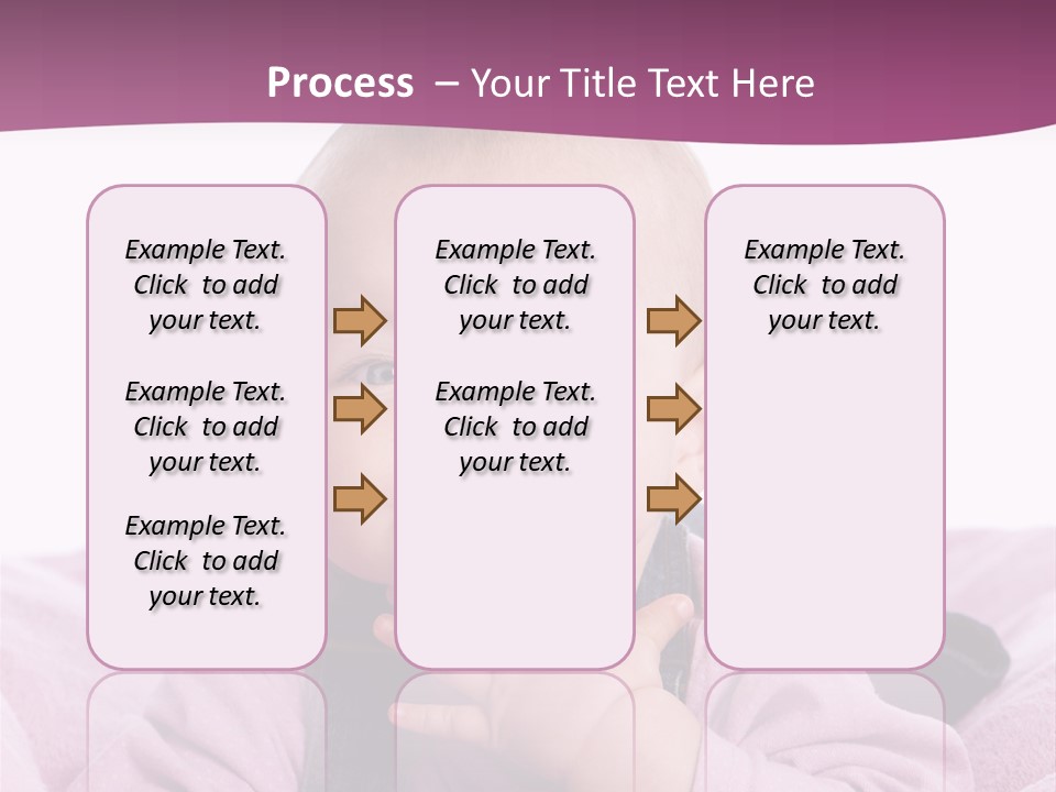 Menschliches Gesicht Grinsen Neu PowerPoint Template