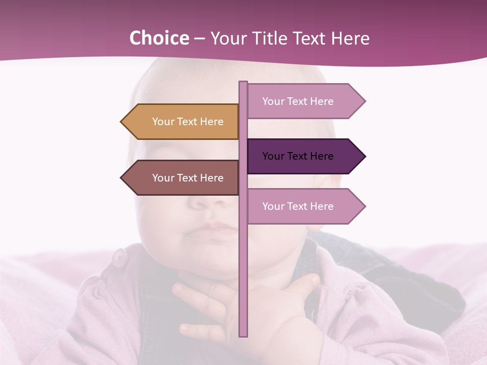 Menschliches Gesicht Grinsen Neu PowerPoint Template