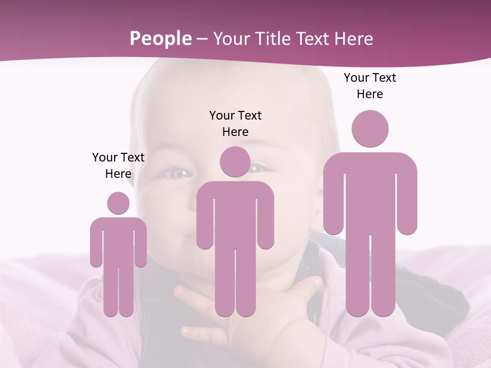 Menschliches Gesicht Grinsen Neu PowerPoint Template