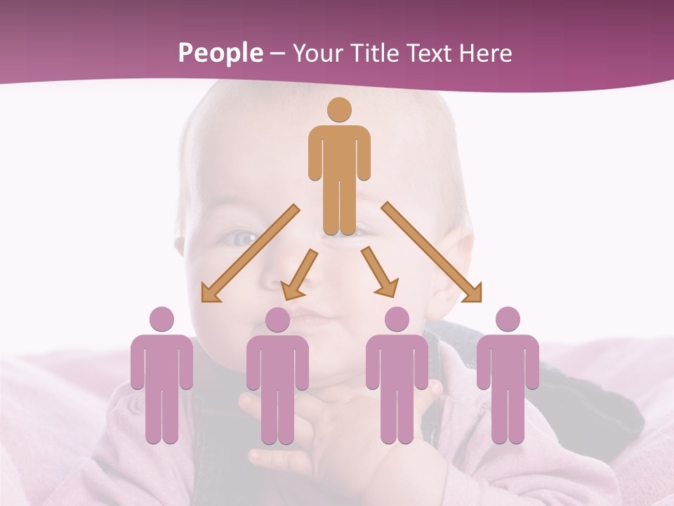 Menschliches Gesicht Grinsen Neu PowerPoint Template