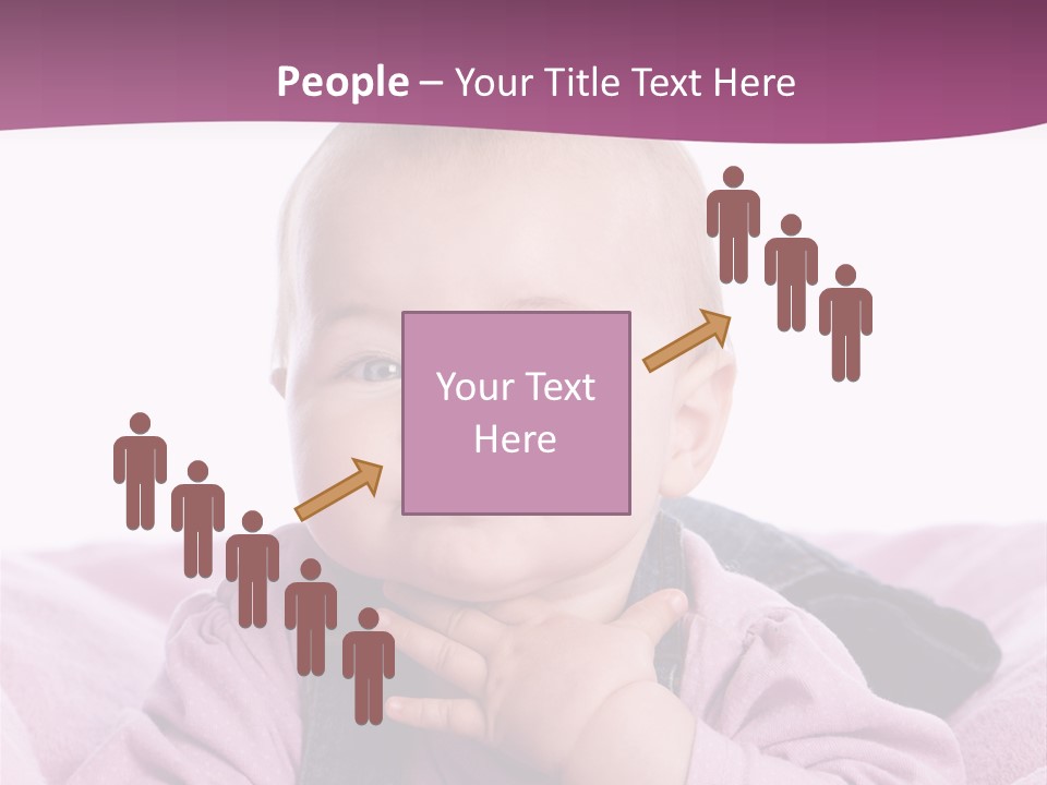 Menschliches Gesicht Grinsen Neu PowerPoint Template