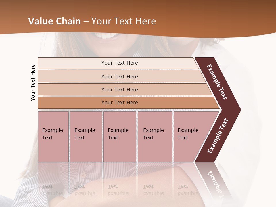 Embrace Human Portrait PowerPoint Template