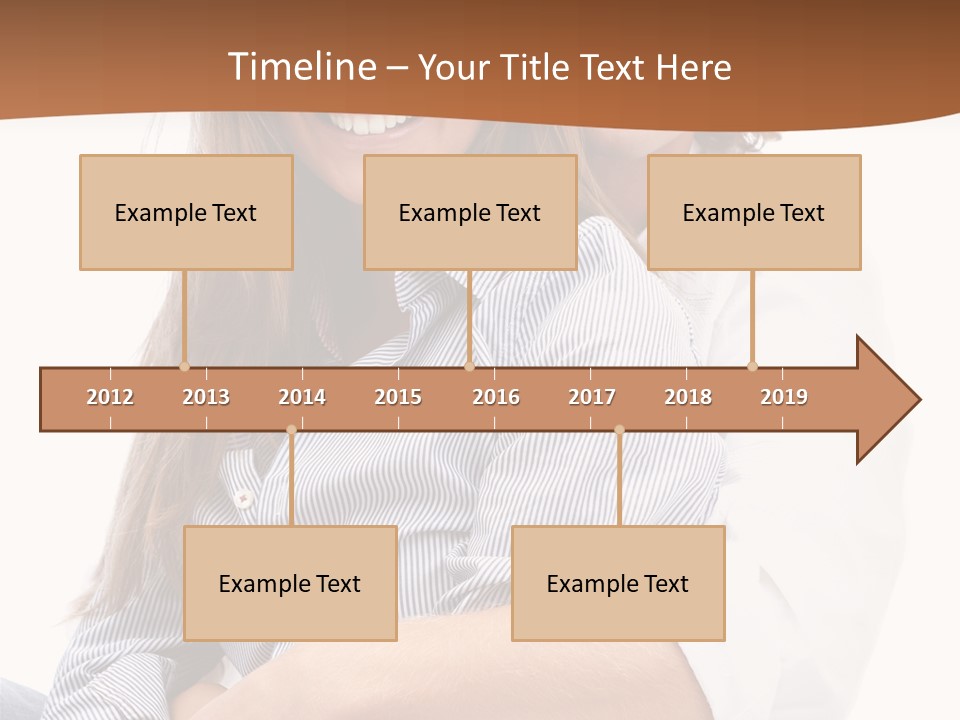 Embrace Human Portrait PowerPoint Template