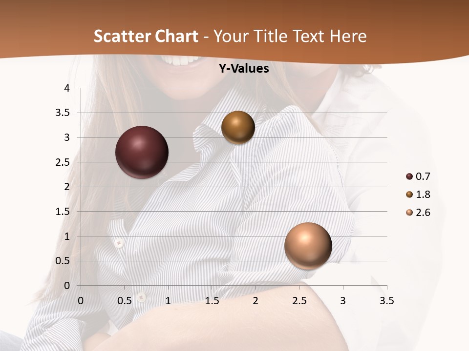 Embrace Human Portrait PowerPoint Template