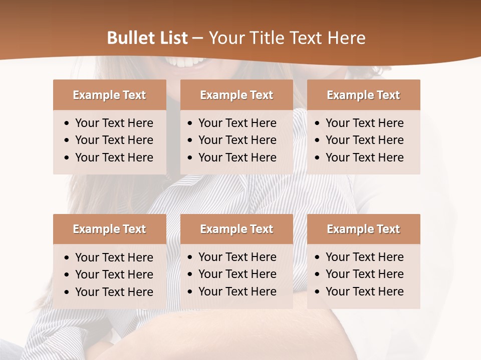 Embrace Human Portrait PowerPoint Template