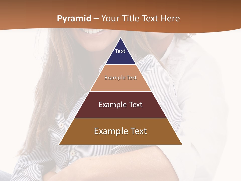 Embrace Human Portrait PowerPoint Template