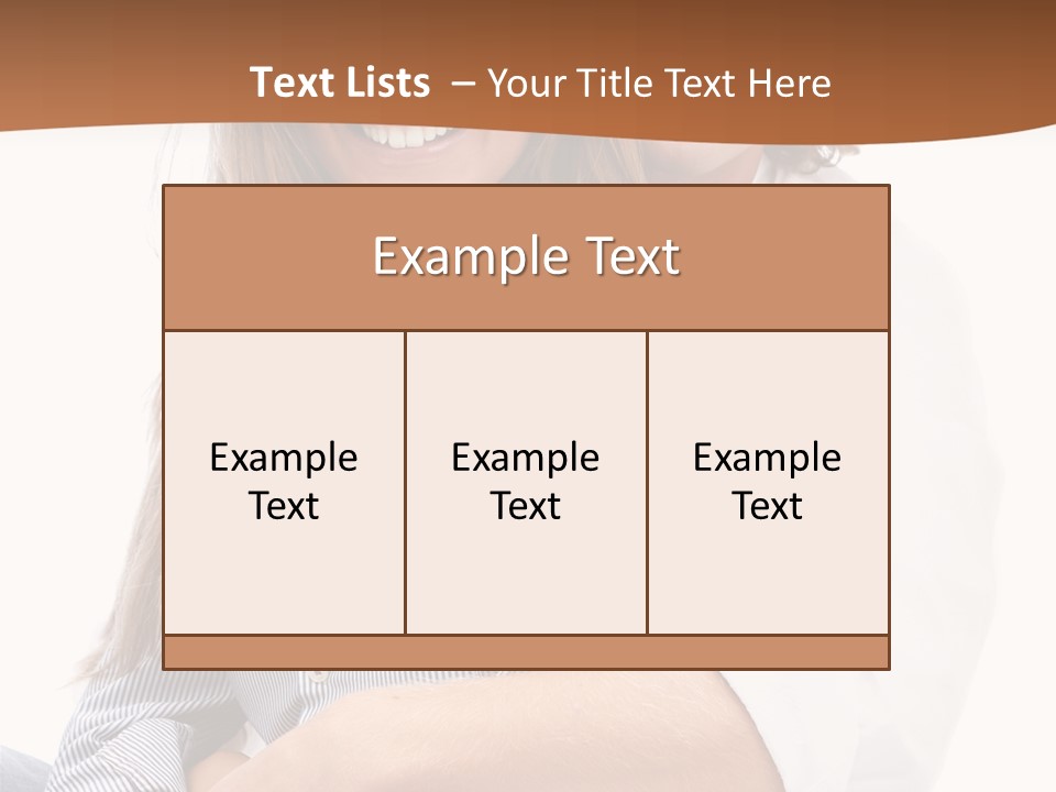 Embrace Human Portrait PowerPoint Template