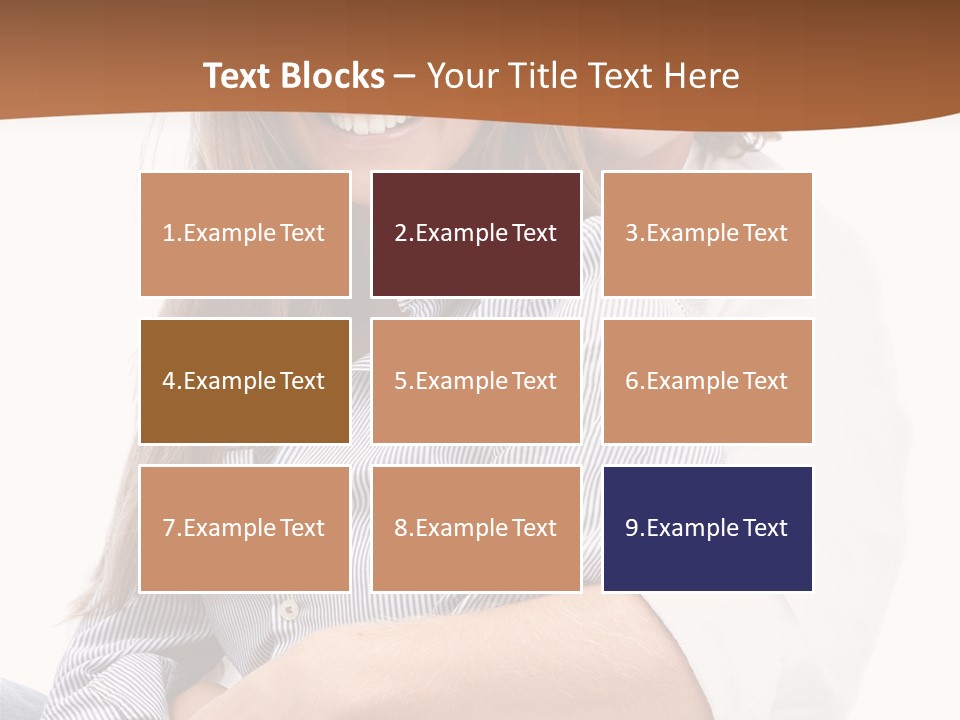 Embrace Human Portrait PowerPoint Template