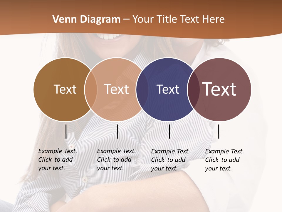 Embrace Human Portrait PowerPoint Template