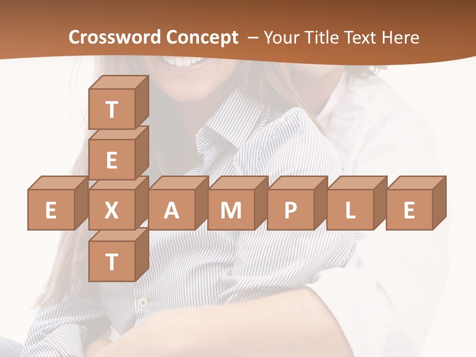 Embrace Human Portrait PowerPoint Template