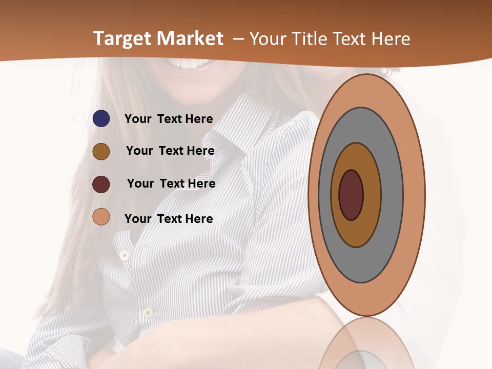 Embrace Human Portrait PowerPoint Template