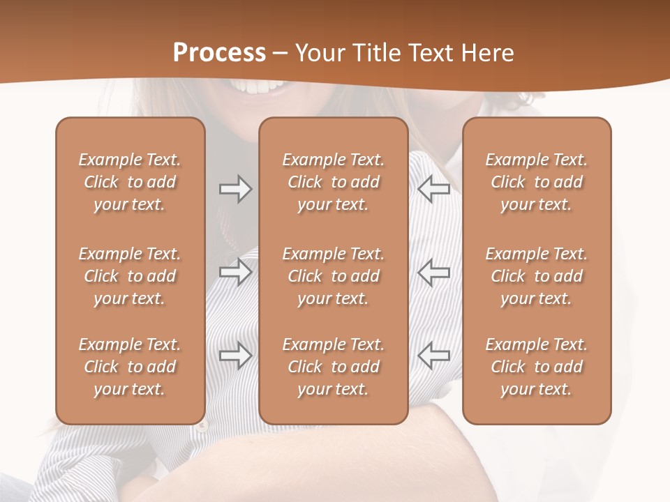 Embrace Human Portrait PowerPoint Template
