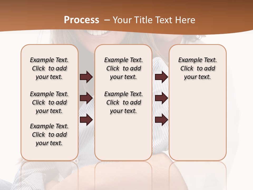 Embrace Human Portrait PowerPoint Template