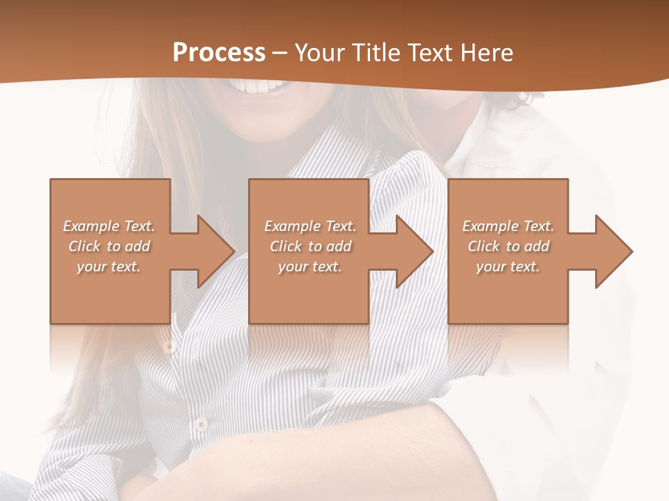 Embrace Human Portrait PowerPoint Template