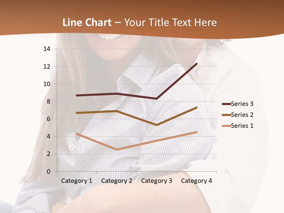 Embrace Human Portrait PowerPoint Template