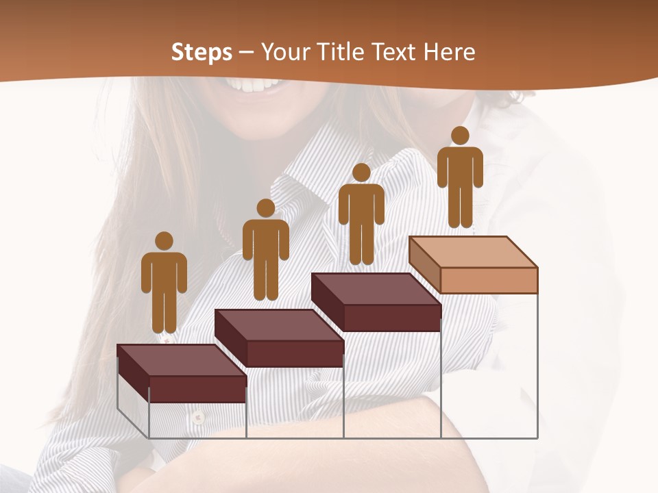 Embrace Human Portrait PowerPoint Template