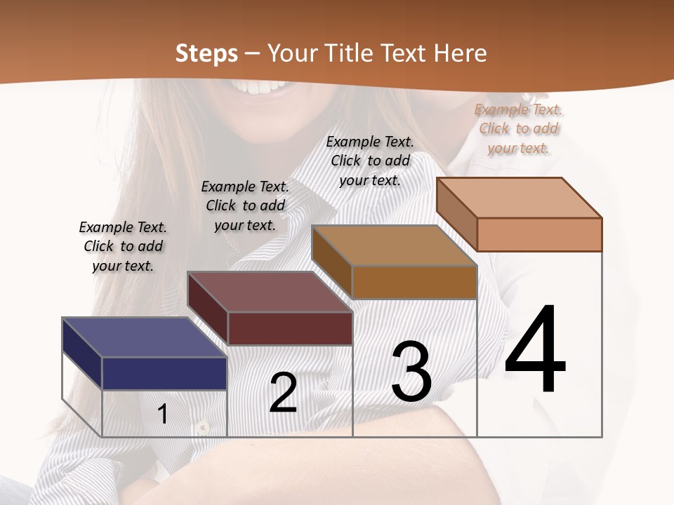 Embrace Human Portrait PowerPoint Template