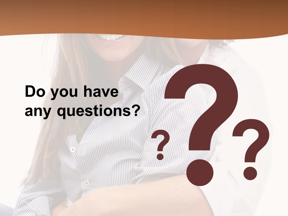 Embrace Human Portrait PowerPoint Template