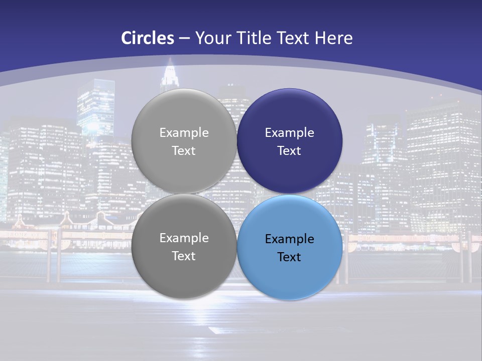 Brooklyn East Bridge PowerPoint Template